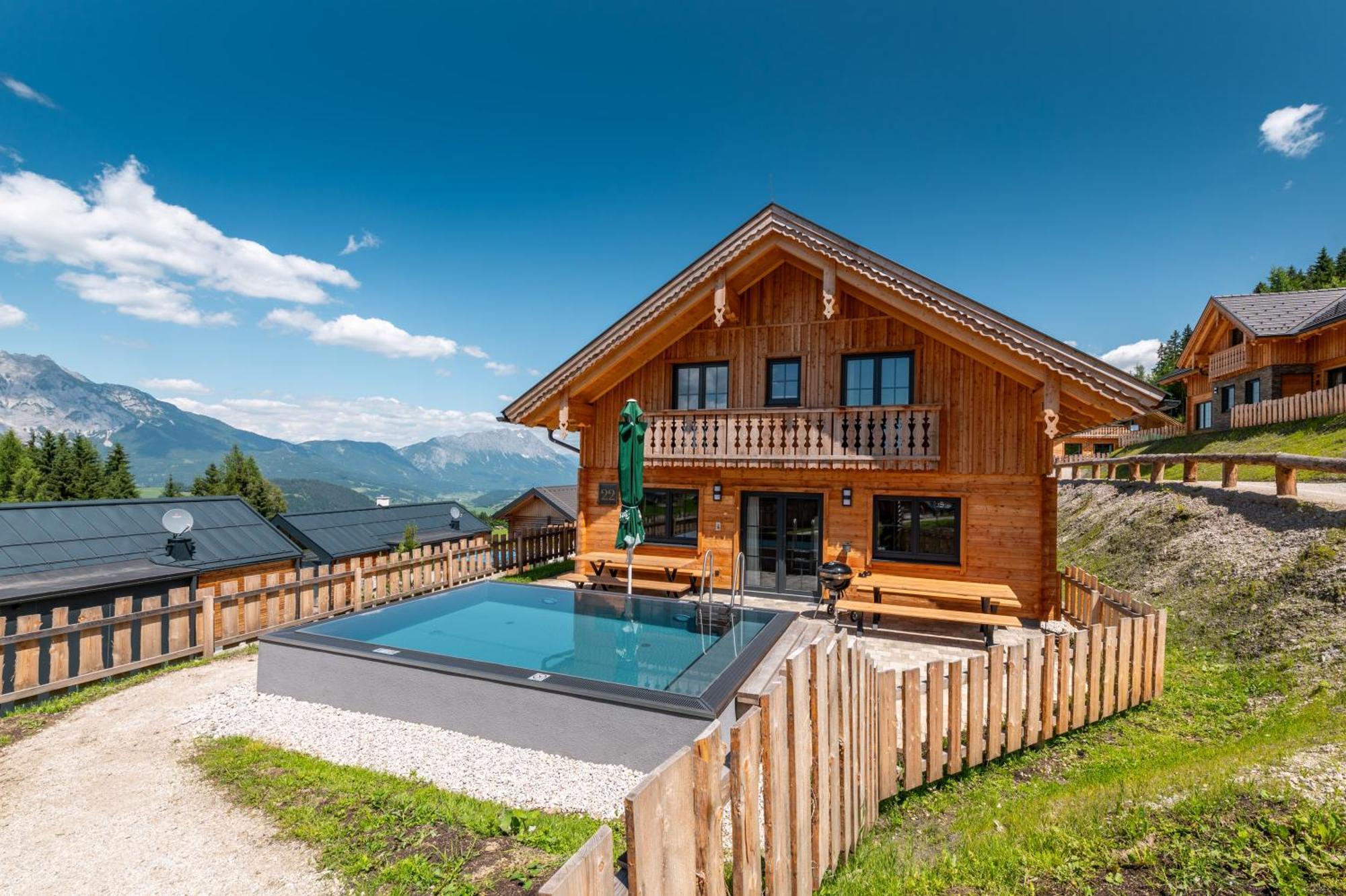 Poolchalet Dachsteinblick Pruggern Zewnętrze zdjęcie
